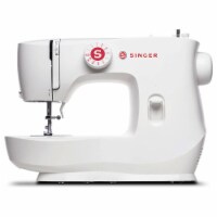 Singer MX60 Sewing Machine with 57 Stitch Applications and Accessories, White