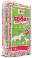 PetsPick Red Cedar Pet Bedding for Dogs, Horses, Small Animals, 24L Perspective: Main
