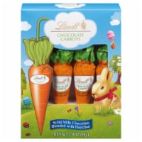 Lindt Chocolate Carrots Solid Milk Chocolate Easter Candy Blended with Hazelnut