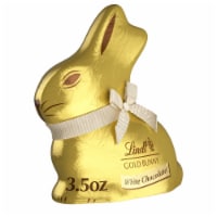 Lindt GOLD BUNNY White Chocolate Easter Candy Bunny Perspective: Main