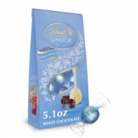 Lindt LINDOR Stracciatella Cookies & Cream White Chocolate Candy Truffles Bag Perspective: Main