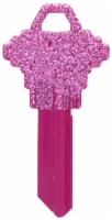 Hillman #68 Diva Glitter Blank Key - Assorted Perspective: Main