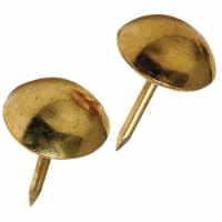 Hillman Fastener Corp Large Round Brass Furniture Nail (25 Ct.) 122682