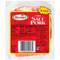 Hormel® Cured Salt Pork Sliced Vac Pack 12Oz Perspective: Main