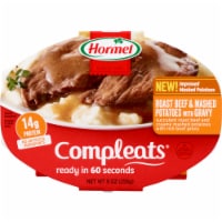 Hormel® Compleats® Roast Beef and Mashed Potatoes with Gravy Microwave Tray
