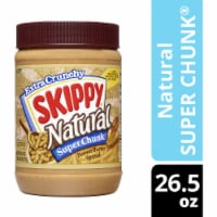 Skippy® Natural Super Chunk® Extra Crunchy Peanut Butter Spread