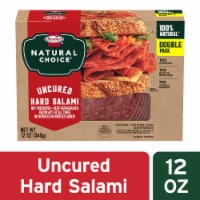 Hormel® Natural Choice® Uncured Hard Salami Deli Meat Perspective: Main