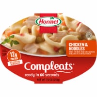 Hormel Compleats® Chicken & Noodles Microwave Tray Perspective: Main