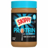 Skippy® Creamy Peanut Butter Blended with Plant Protein Perspective: Main