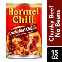 Hormel® Chili Chunky Beef Chili No Beans Perspective: Main