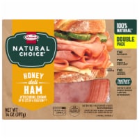 Hormel® Natural Choice® Sliced Honey Deli Ham Lunch Meat Double Pack