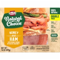 Hormel® Natural Choice® Sliced Honey Deli Ham Lunch Meat Double Pack