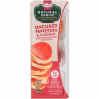 Hormel® Natural Choice™ Uncured Pepperoni & Cheddar with Crackers Perspective: Main