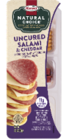 Hormel® Natural Choice™ Uncured Salami & Cheddar with Crackers Perspective: Main