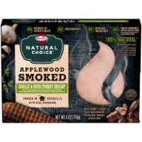 Hormel® Natural Choice® Sliced Hardwood Smoked Applewood Deli Turkey Breast Perspective: Main
