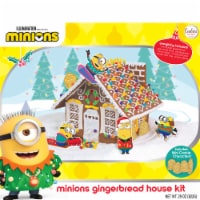 Cookies United Minions No Bake Mini Cookie Characters & Gingerbread House Kit Perspective: Main