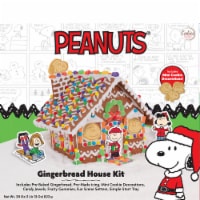 Cookies United Peanuts® No Bake Mini Decorations Gingerbread House Kit