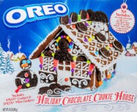 Oreo Holiday Chocolate Cookie House Kit Perspective: Main