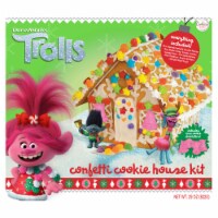 Cookies United Trolls Confetti Cookie House Kit