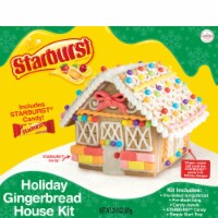 Mars Starburst® Holiday Gingerbread House Kit Perspective: Main