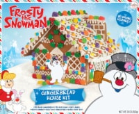 Frosty the Snowman Holiday Ginegrbread House Kit Perspective: Main