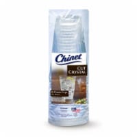 Chinet Cut Crystal Plastic Cups Perspective: Main