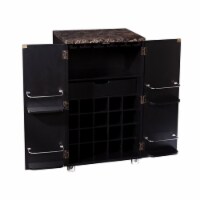 SEI Furniture Cape Town Home Bar Cabinet in Black