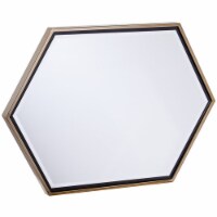 Holly & Martin Whexis Wall Mirror in Champagne Gold