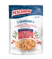 Pescanova® Shrimp with Tomato Feta Sauce & Rotini Perspective: Main