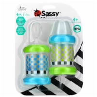 Sassy Baby Food Nurser 4+ Months 2 Pack - 4 oz (118 ml) Each