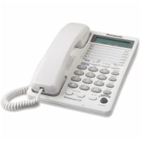 Panasonic KX-TS208W Corded Phone - White