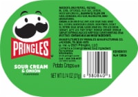 Pringles® Snack Stacks Sour Cream & Onion Potato Crisps Perspective: Main