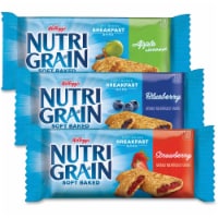 Kellogg's Nutri-Grain Cereal Bars Asstd: Apple Blueberry Strawberry 1.3oz Bar 48/Ctn 05872
