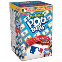 Pop-Tarts Printed Fun MLB Frosted Strawberry Toaster Pastries Perspective: Main