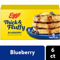 Kellogg's® Eggo® Thick and Fluffy Blueberry Frozen Waffles