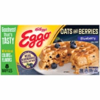 Eggo Oats & Berries Blueberry Waffles Perspective: Main