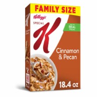 Kellogg's Special K Cinnamon and Pecan Cold Breakfast Cereal Family Size Perspective: Main