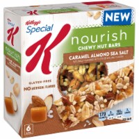 Kellogg's Special K Nourish Caramel Almond Sea Salt Chewy Nut Bars Perspective: Main