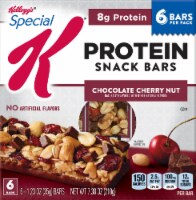 Special K Chocolate Cherry Nut Protein Snack Bars 6 Count Perspective: Main