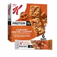 Kellogg's Special K Caramel Pretzel Cashew Protein Snack Bars Perspective: Main