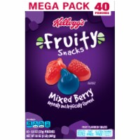 Kellogg's Mixed Berry Flavored Fruity Snacks Perspective: Main