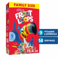 Kellogg's® Froot Loops Family Size Cereal Perspective: Main