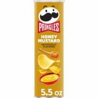 Pringles® Honey Mustard Potato Crisps Chips Perspective: Main