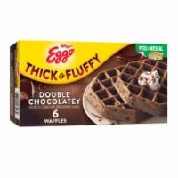 Kellogg's® Eggo® Thick and Fluffy Double Chocolatey Frozen Waffles Perspective: Main
