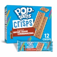 Pop-Tarts Frosted Brown Sugar Crisps Baked Snack Bars Perspective: Main