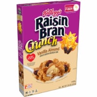 Kellogg's Raisin Bran Crunch Breakfast Cereal Vanilla Almond Perspective: Main