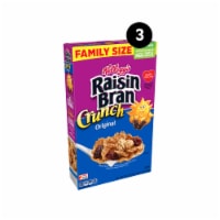Raisin Bran Original Crunch Cereal Family Size 3 Count