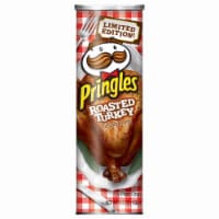 Pringles Roasted Turkey Flavored Potato Crisps Perspective: Main
