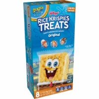 Kellogg's Rice Krispies Treats SpongeBob SquarePants Marshmallow Snack Bars Original Perspective: Main