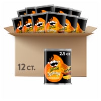 Pringles® Scorchin' Cheddar Crisps Perspective: Main